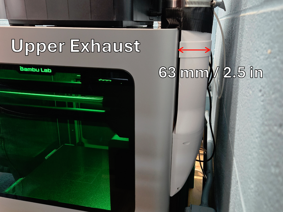 H2D Detachable Exhaust for Narrow Spaces
