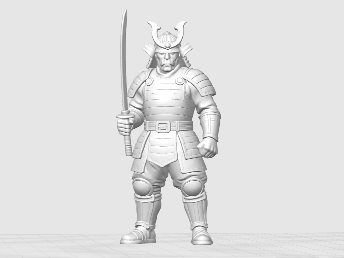 Old Samurai figurines