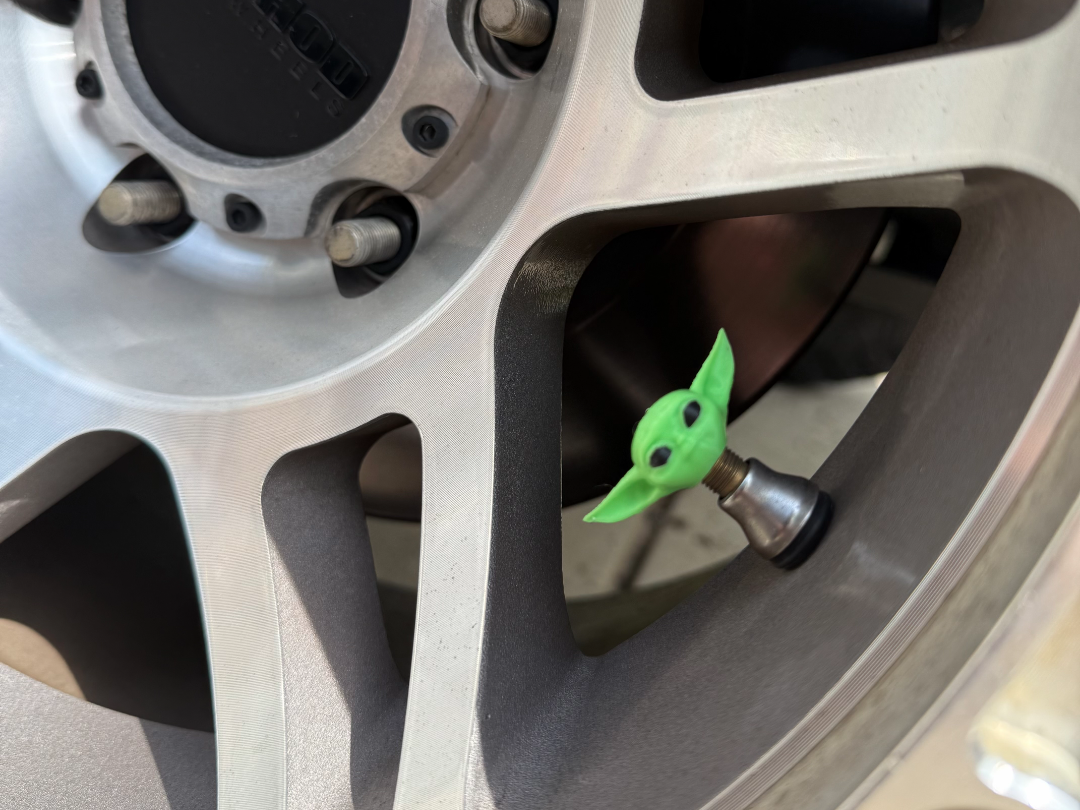 Valve Stem Caps : Star Wars Series - Baby Yoda!