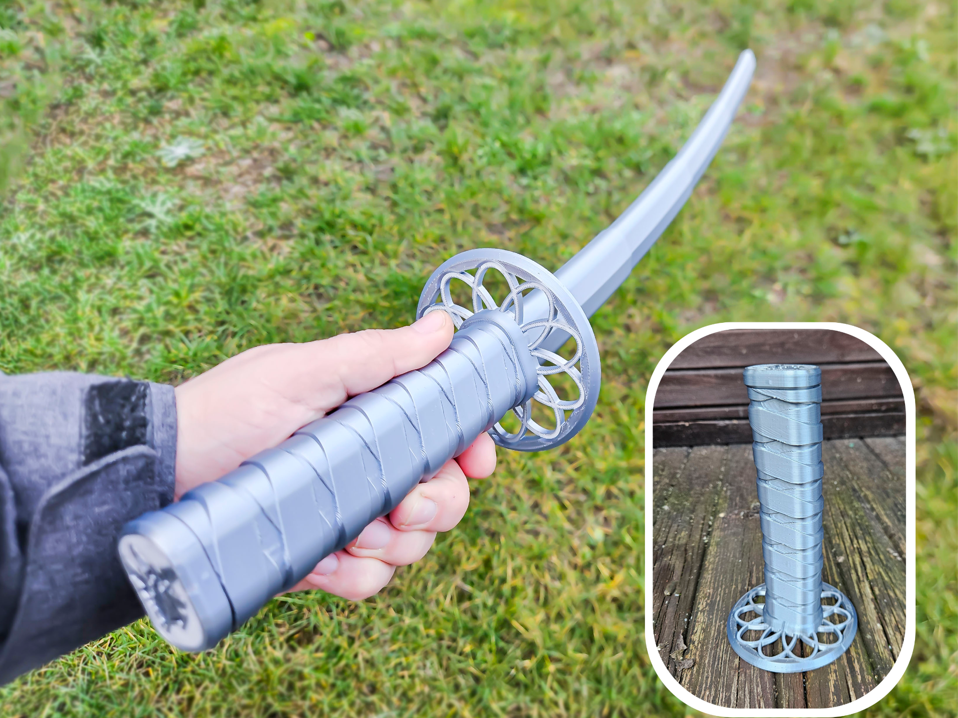 Collapsible Katana (Print in place)