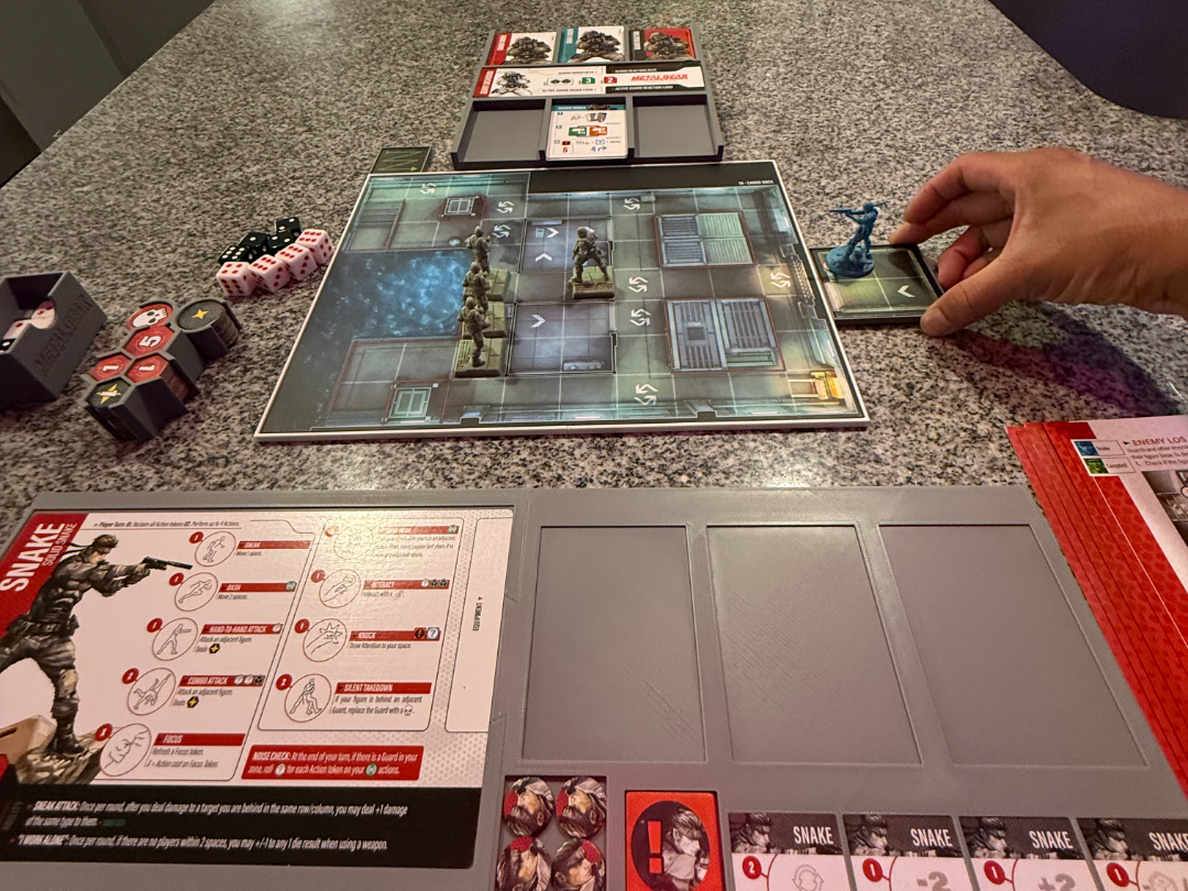 Metal Gear Solid Board Game Placemats