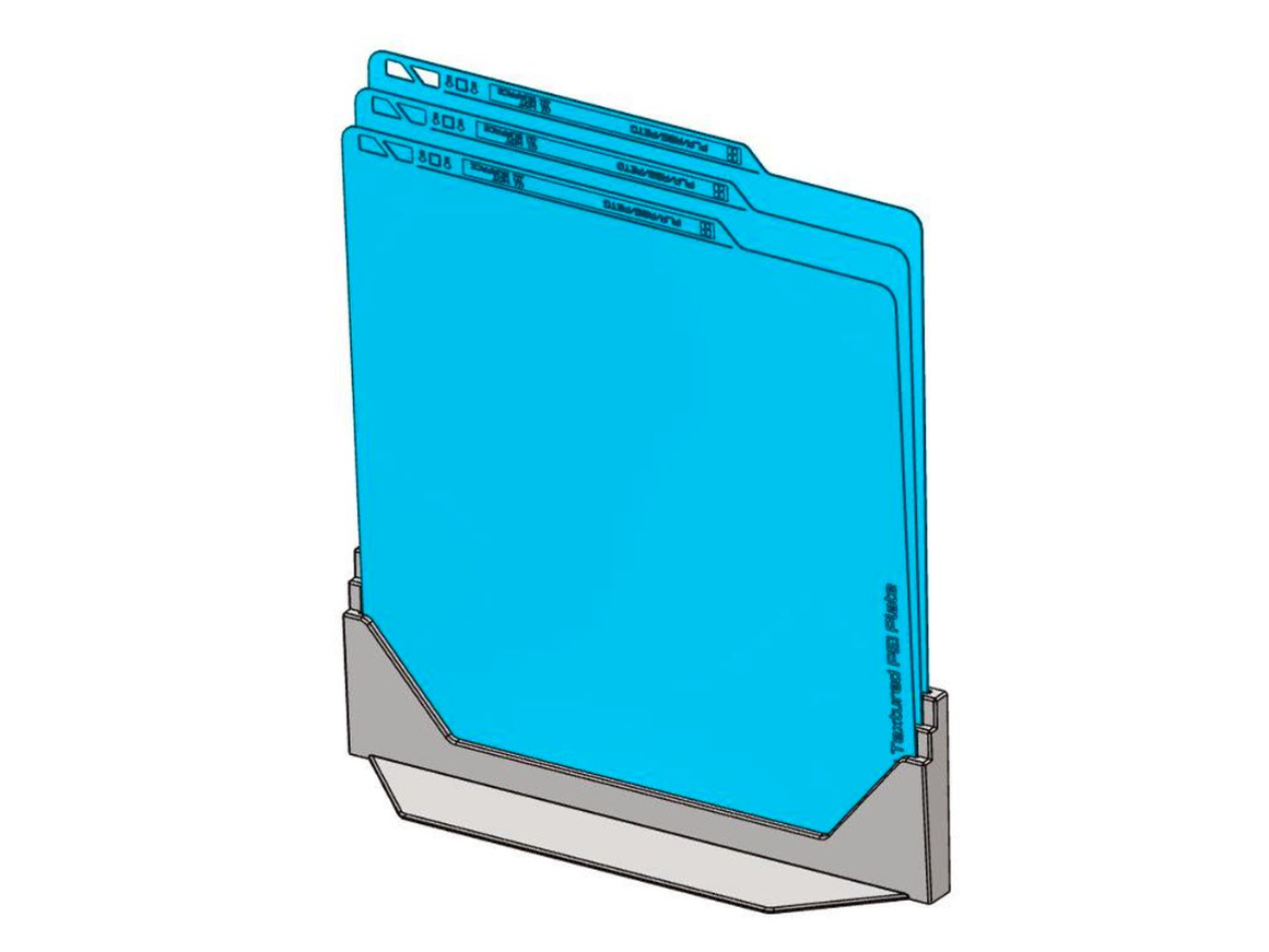 Bauplattenhalter für 3 Bauplatten