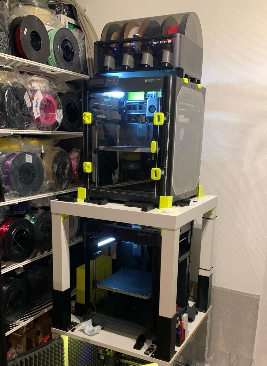 Ikea LACK riser for BambuLab
