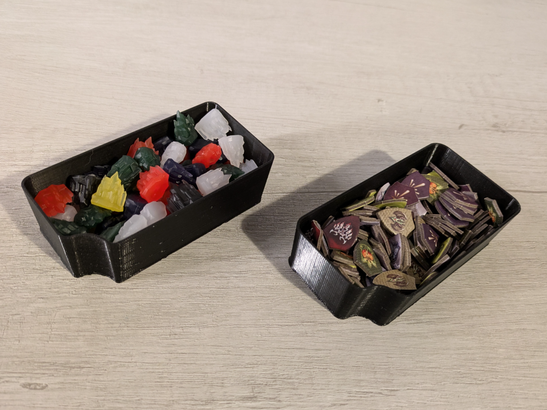 Mage Knight Board Game - Mana & Heroes Token Trays