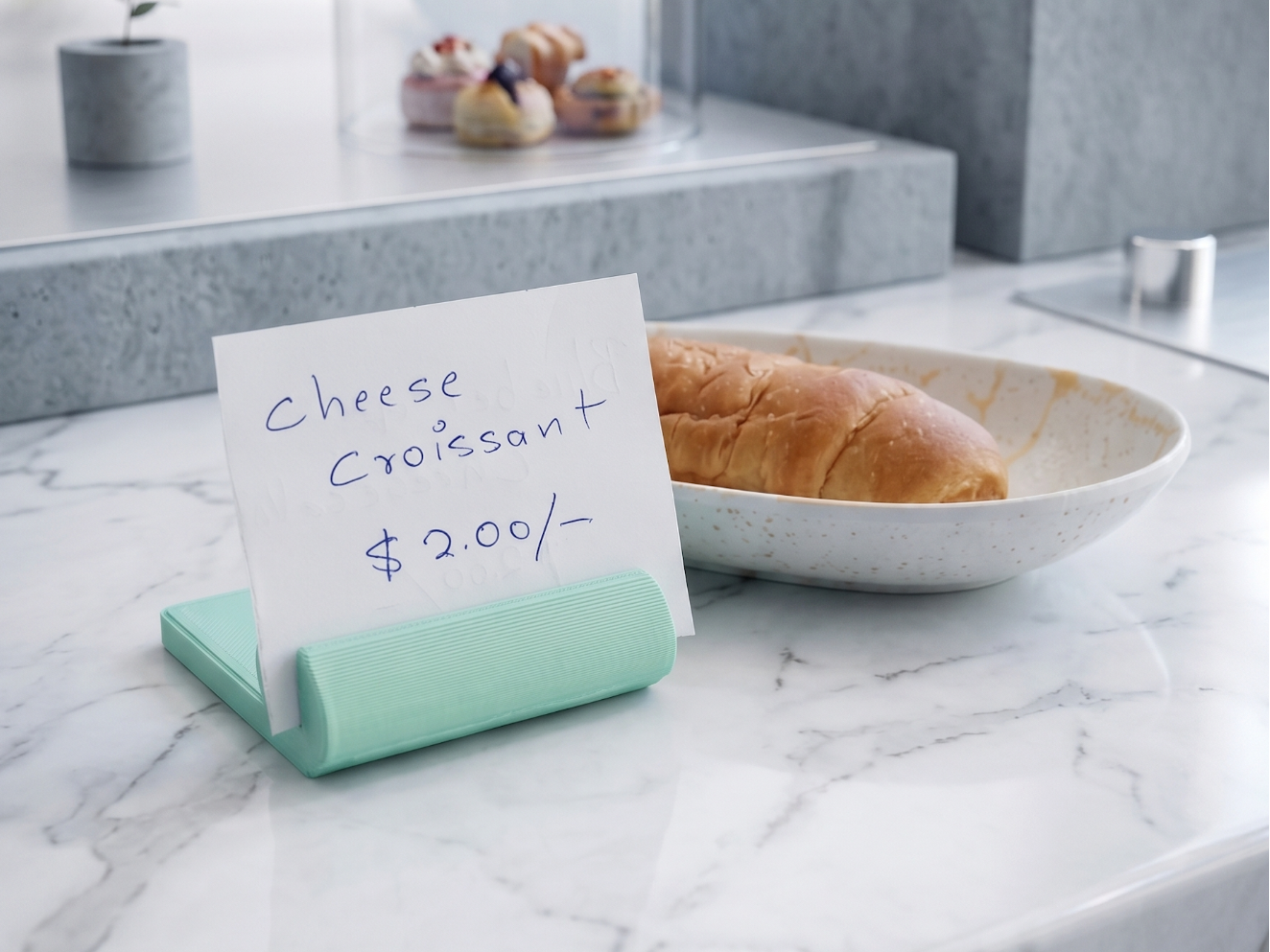 Card Holder/ Food Label Display