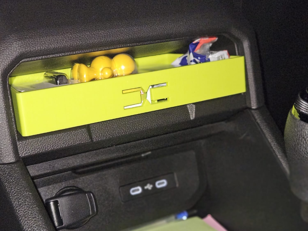DACIA BIGSTER vide poche console centrale