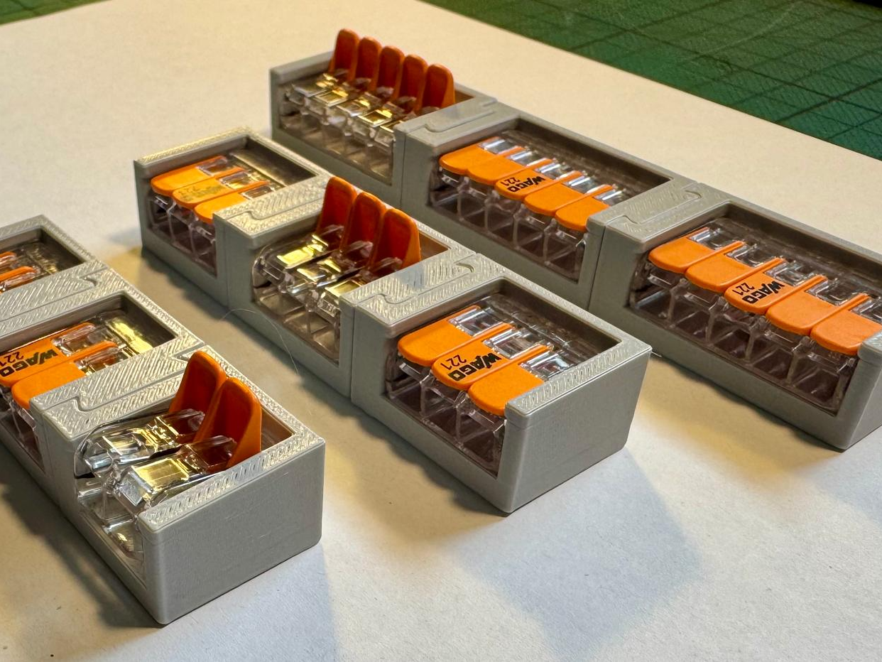 Wago clamp organizer