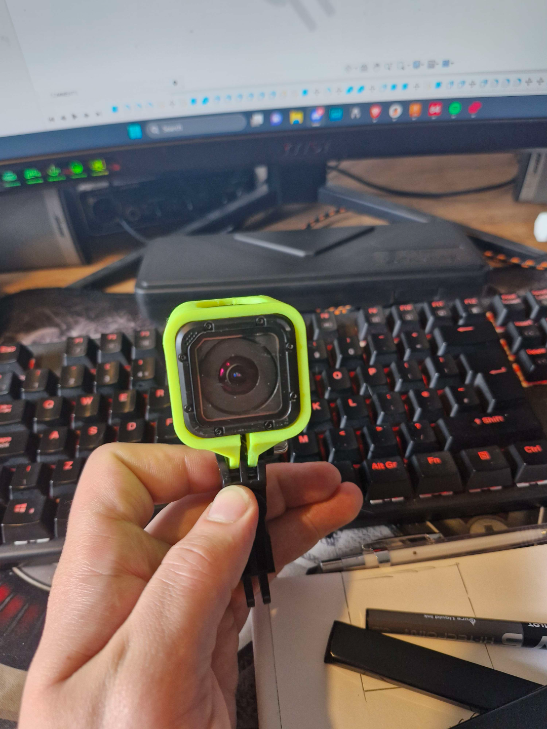GoPro Session camera mounting cage