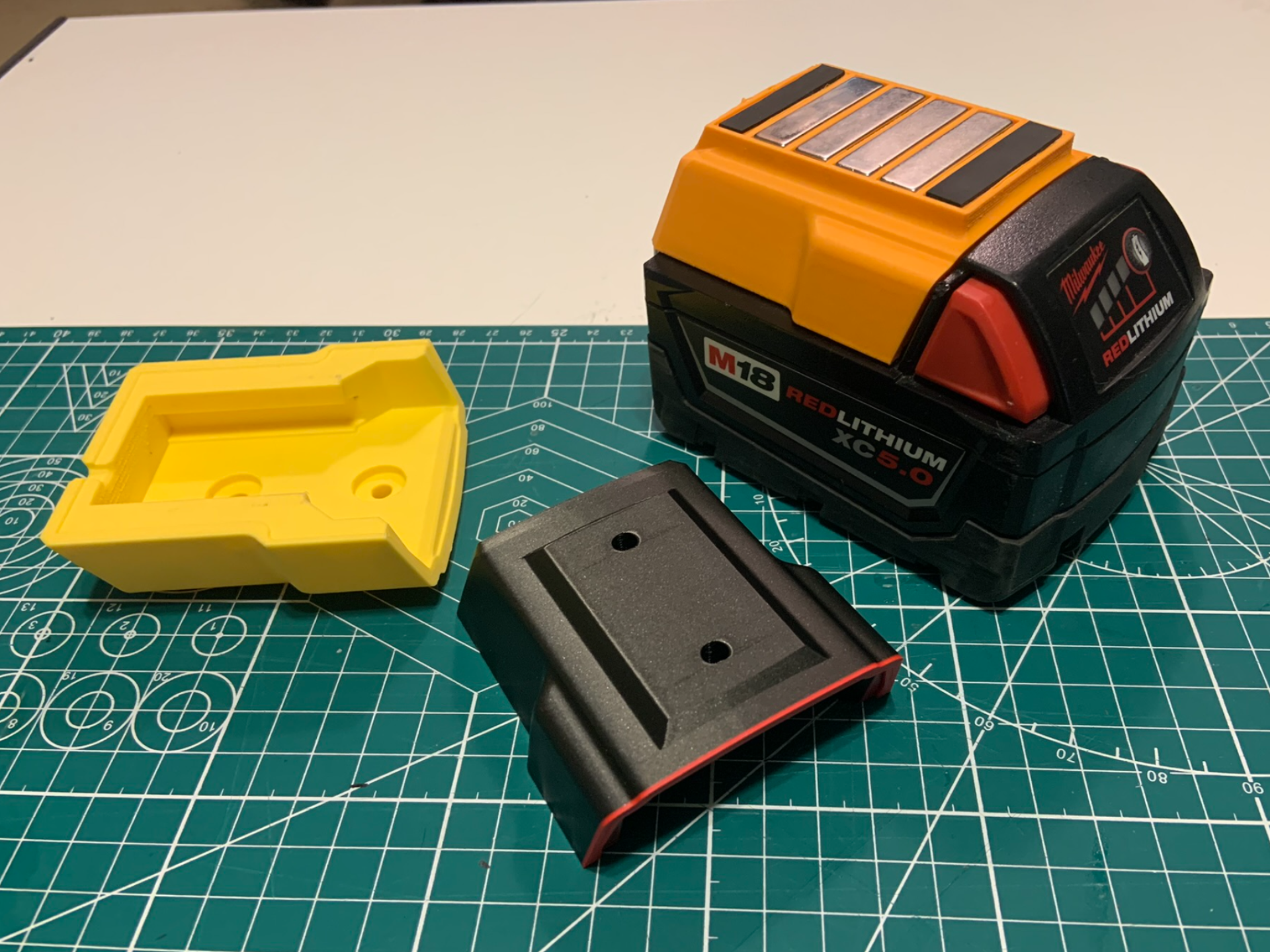 Milwaukee M18 Battery Mounts