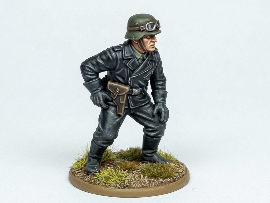 WW2 Motorcycle Rider 3