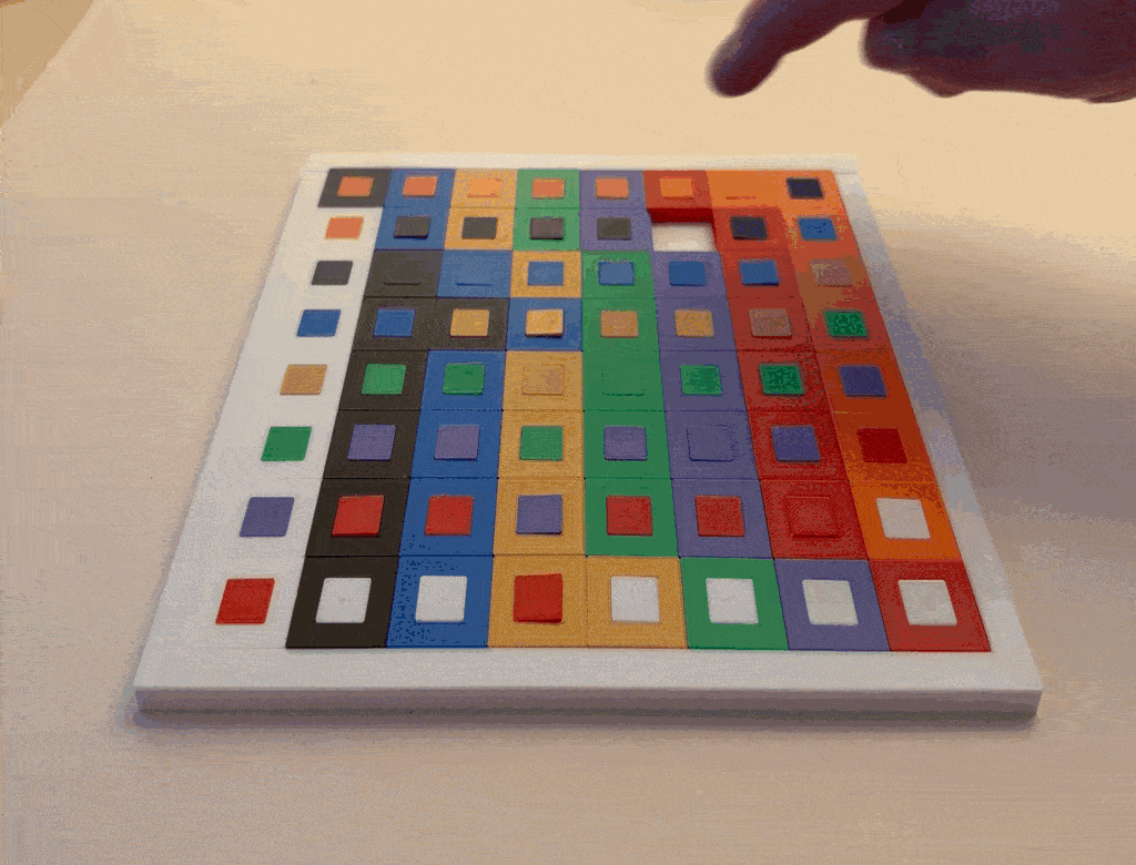 Eulersches Quadrat als Schiebepuzzle