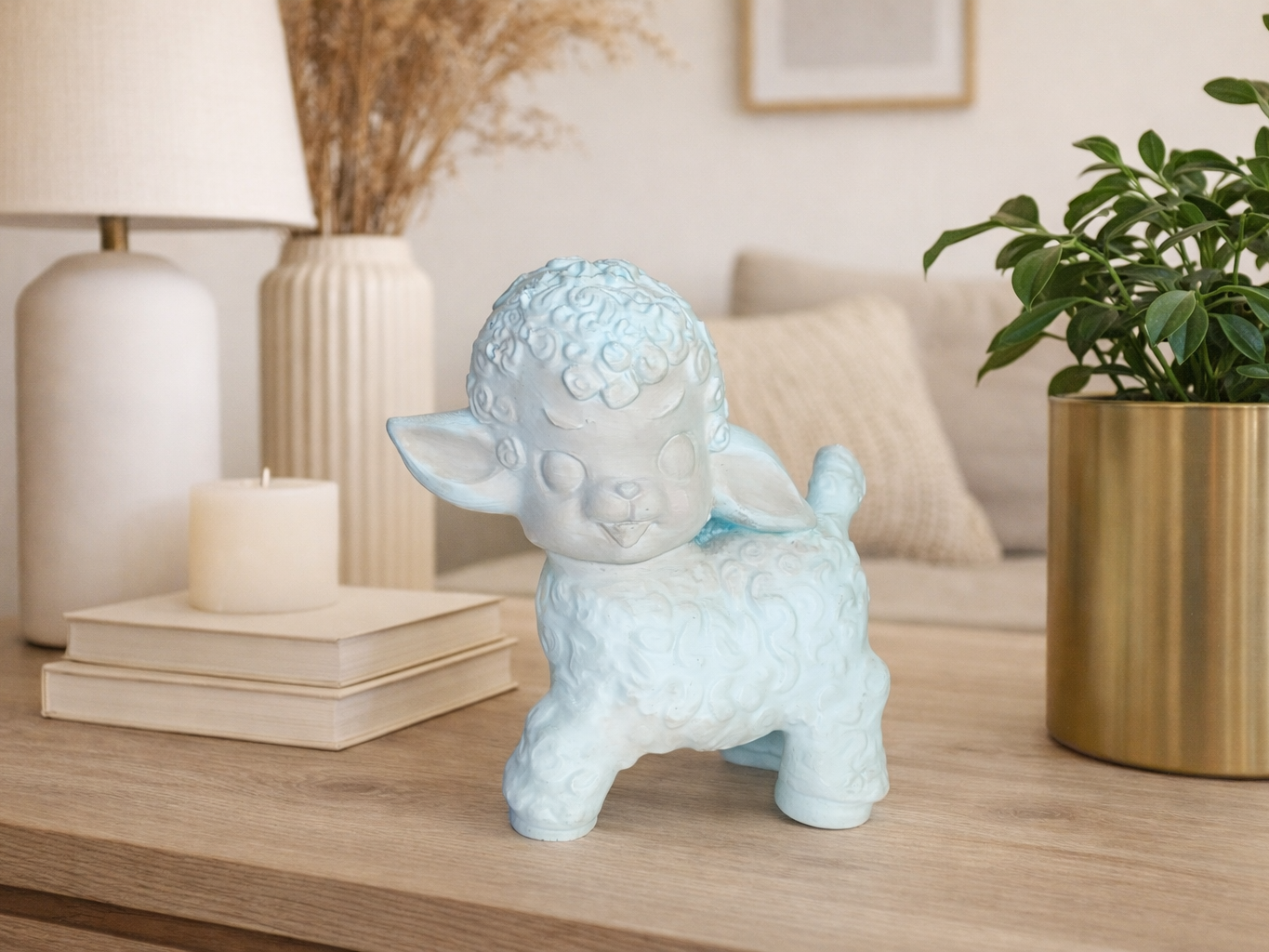 Rubber Lamb vintage