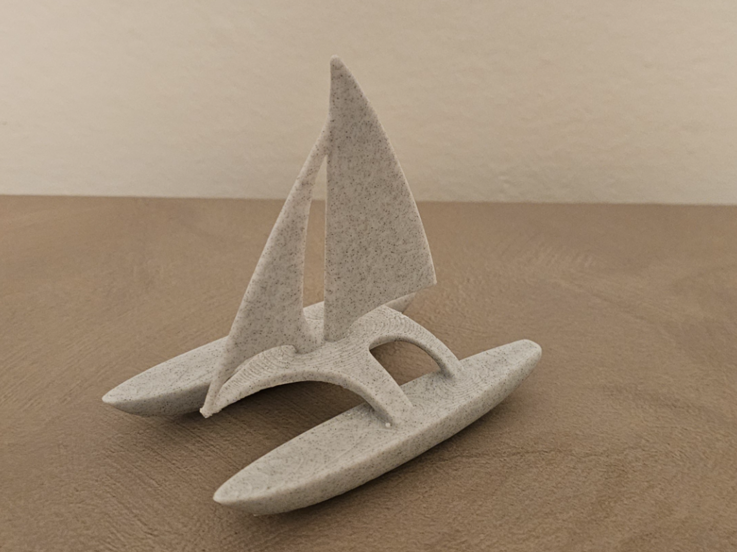 Catamaran sculpture