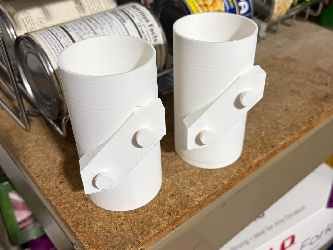 ZIP TIE & general storage for teardrop hole mount