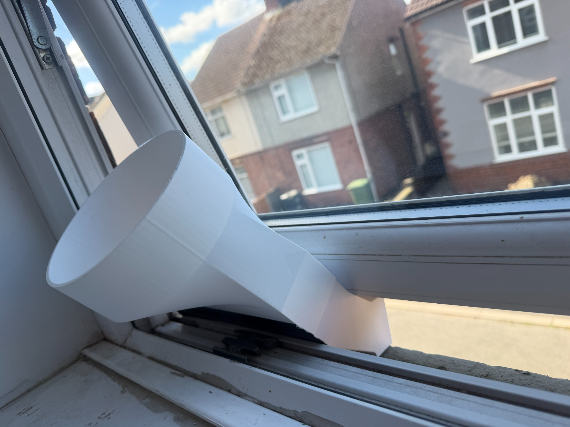 Customisable Air Con Window Vent - Top Hung window