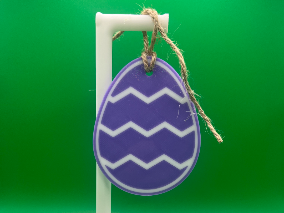 Easter Basket Name Tag Egg