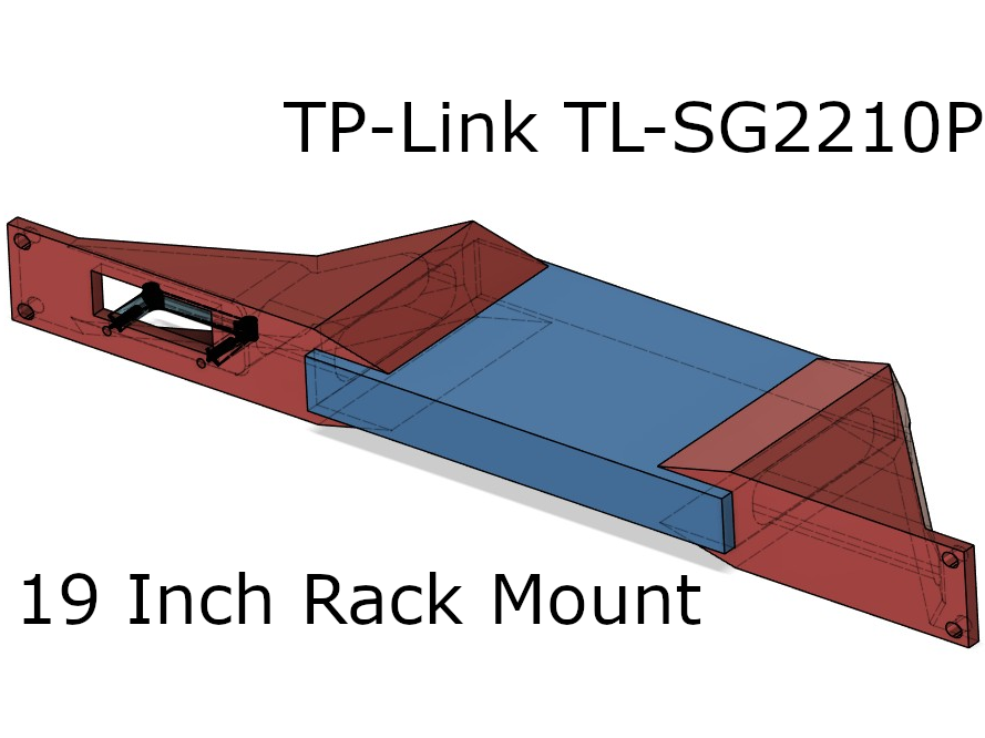 TP Link Switch (TL-SG2210P) 19" Rack Mount