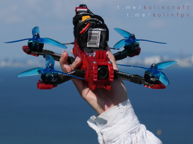 GEPRC MARK5 KOLINFPV "RED ALERT" DJIO3 BODYKIT