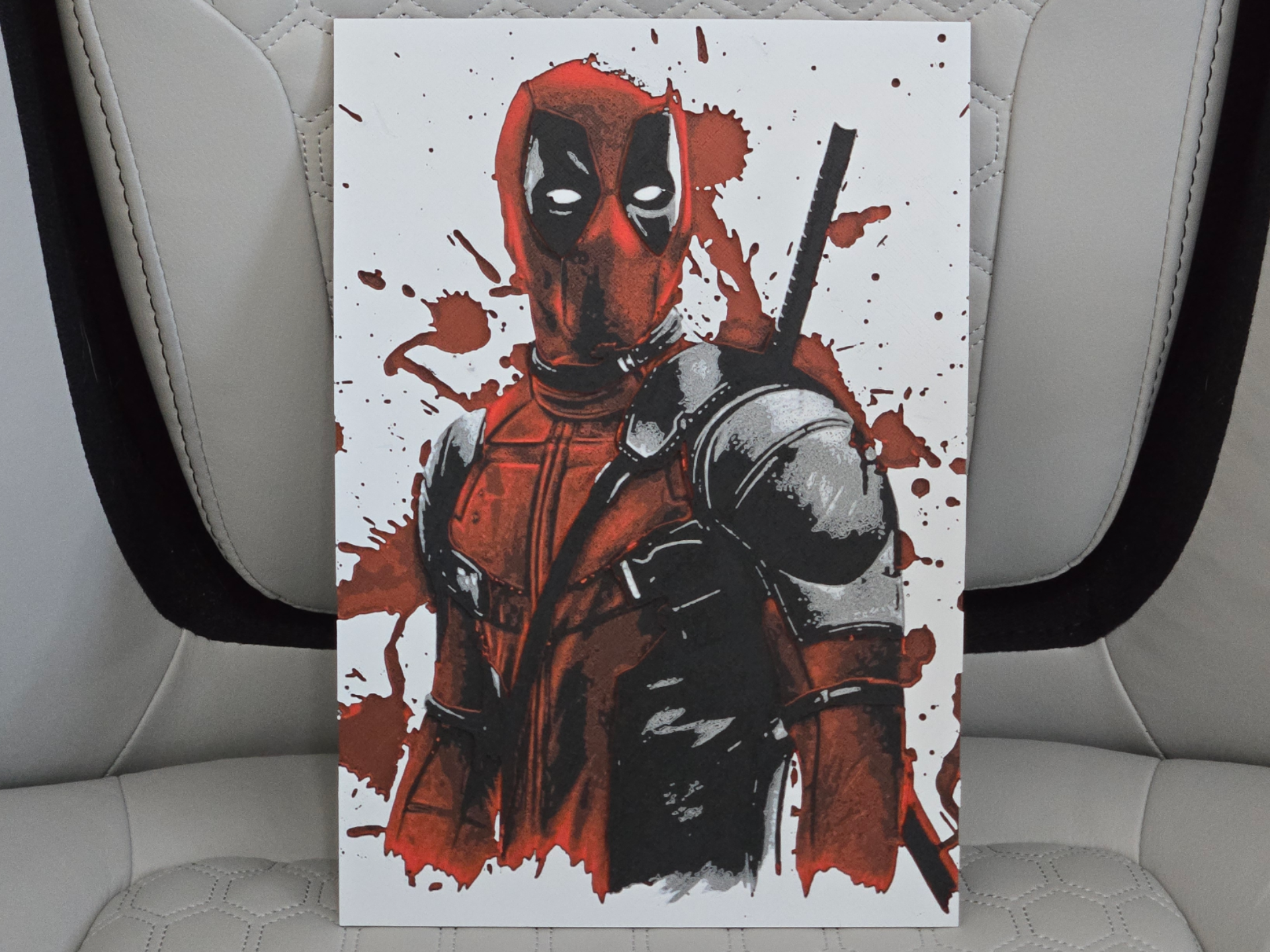 Deadpool painting Hueforge