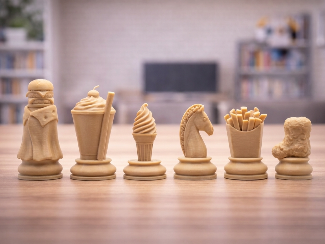 Fast Food Chess Set