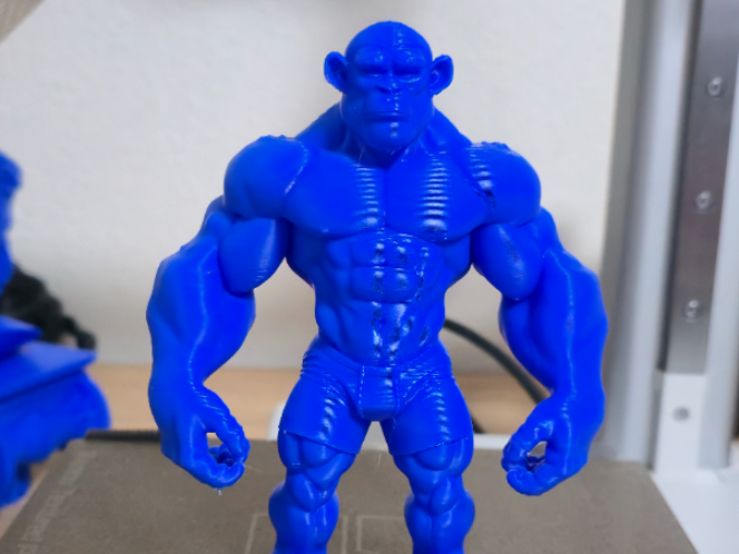 muscular chimpanzee