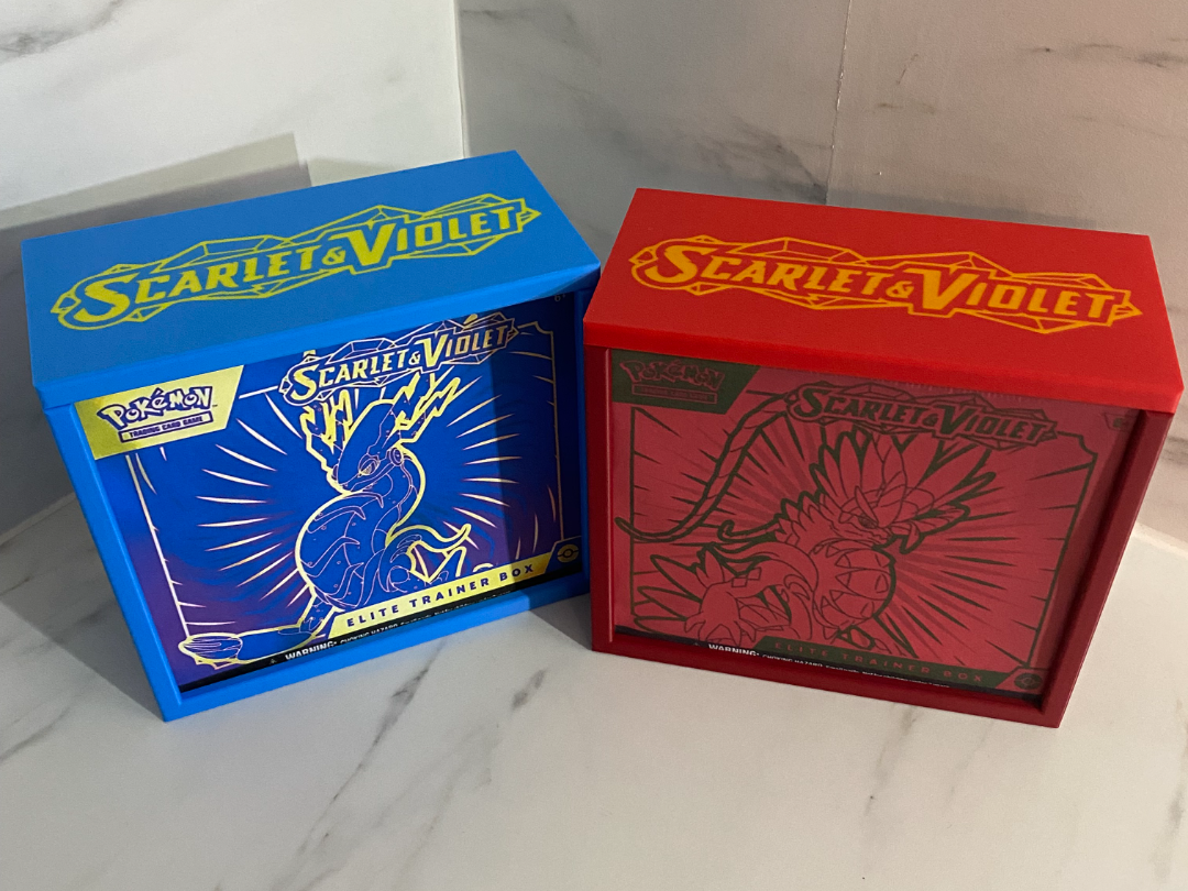 Pokemon ETB Box Protector Case Scarlet & Violet