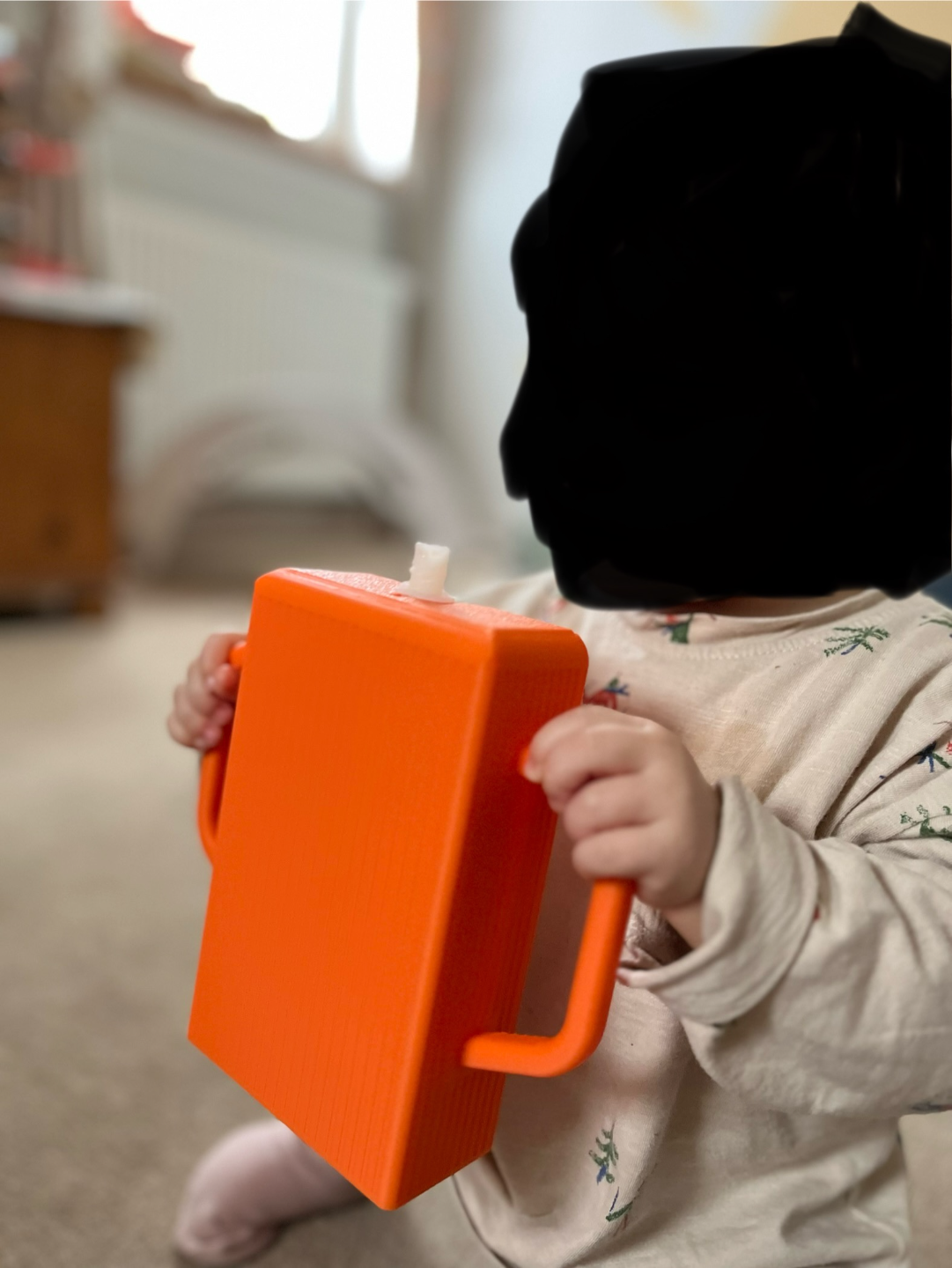 Original Flipping Holder / Baby pouch holder / TODDLER FRUIT POUCH HOLDER