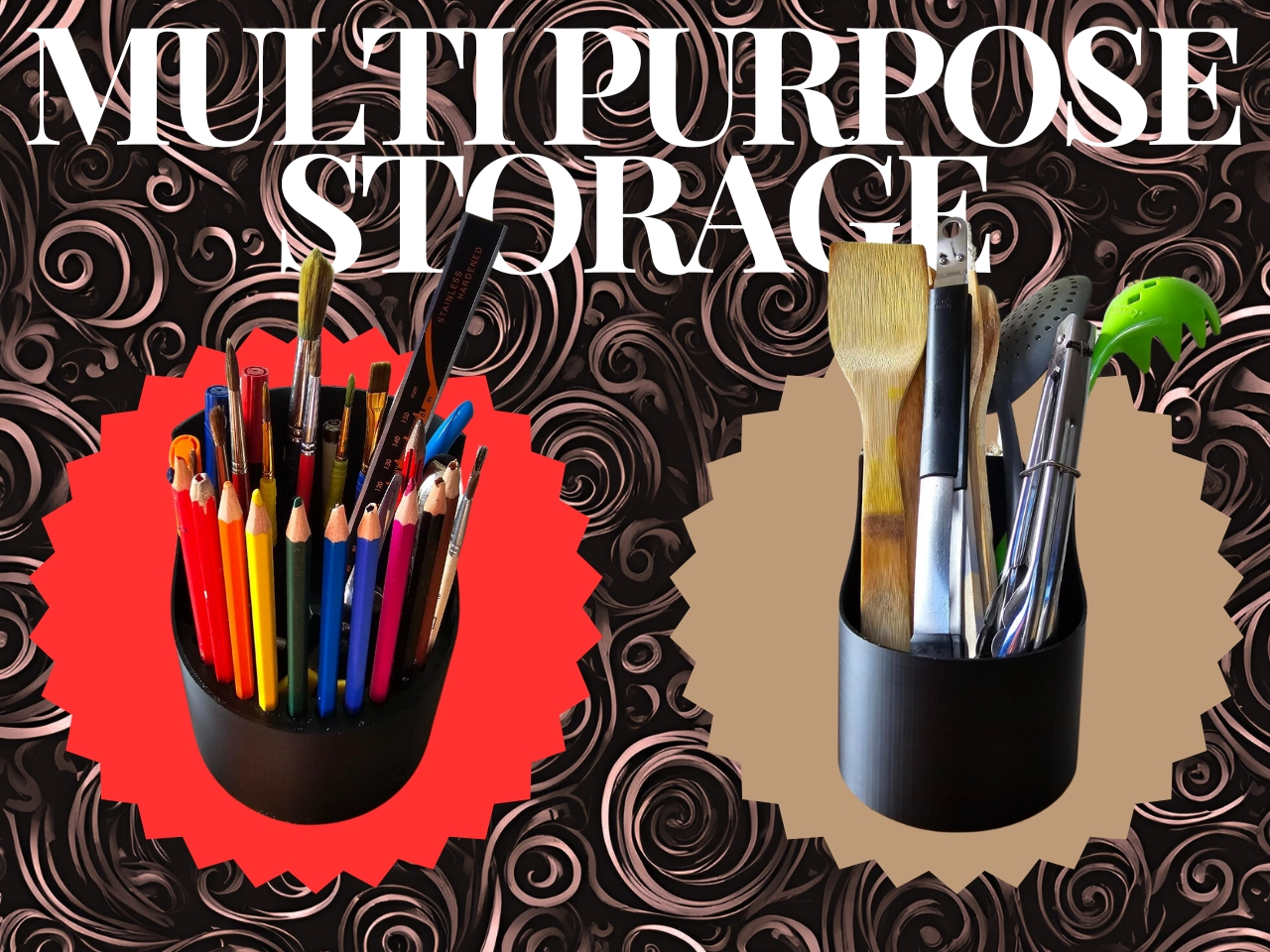 Multipurpose storage solution