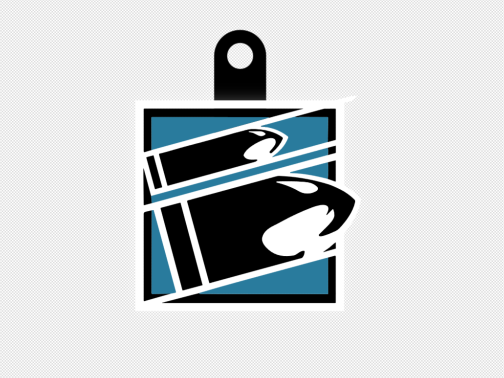 Rainbow Six Siege - Buck Operator Icon KeyChain