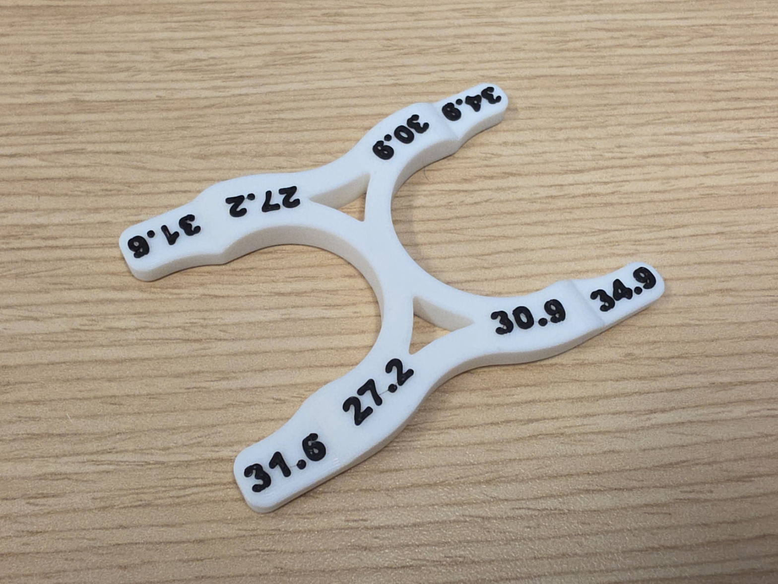 Bicycle Seat Post Gauge