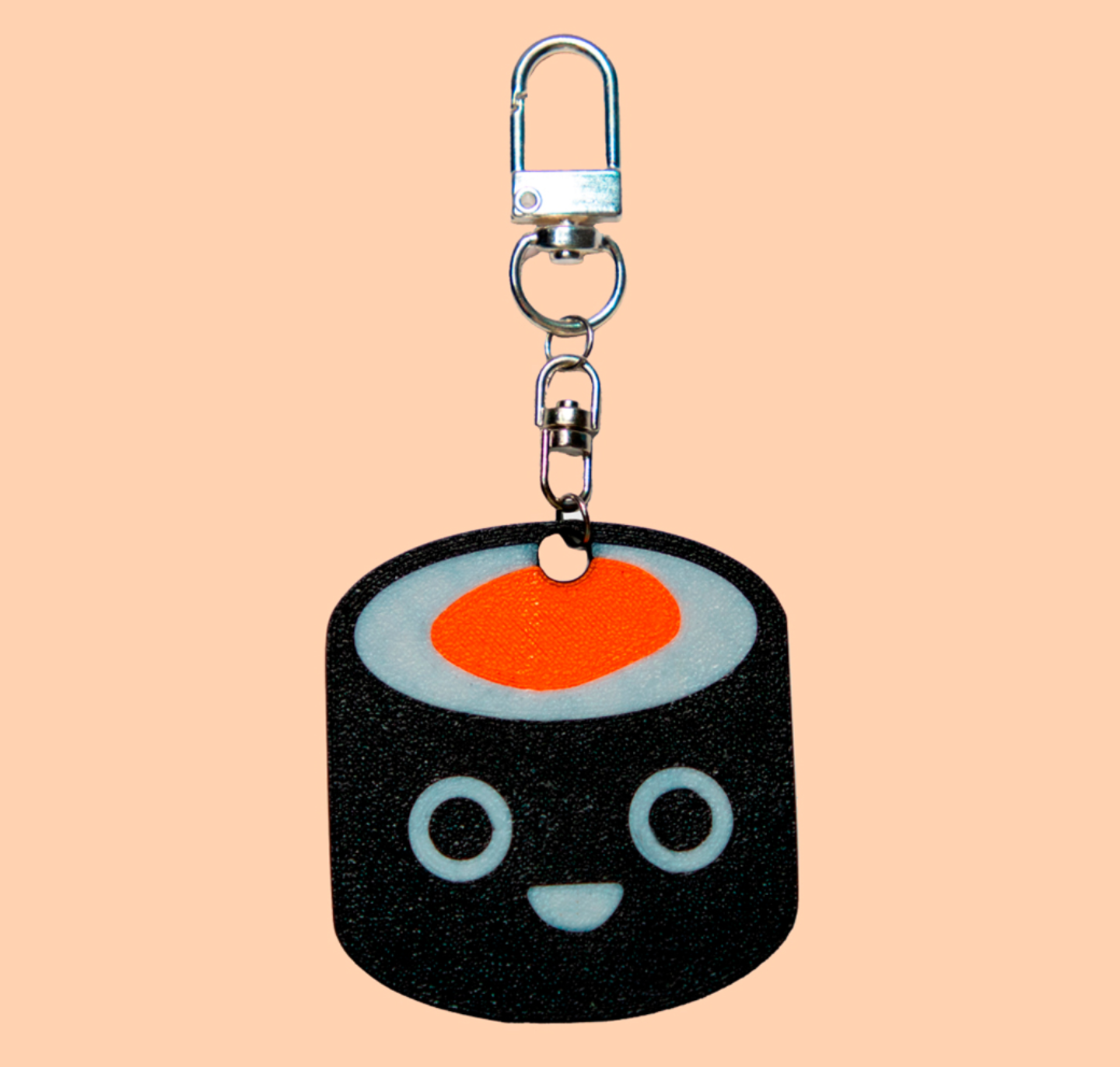 Maki sushi keychain