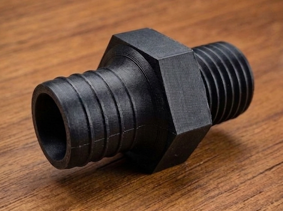 Raccord tube 19 mm, raccord fileté de 20 mm