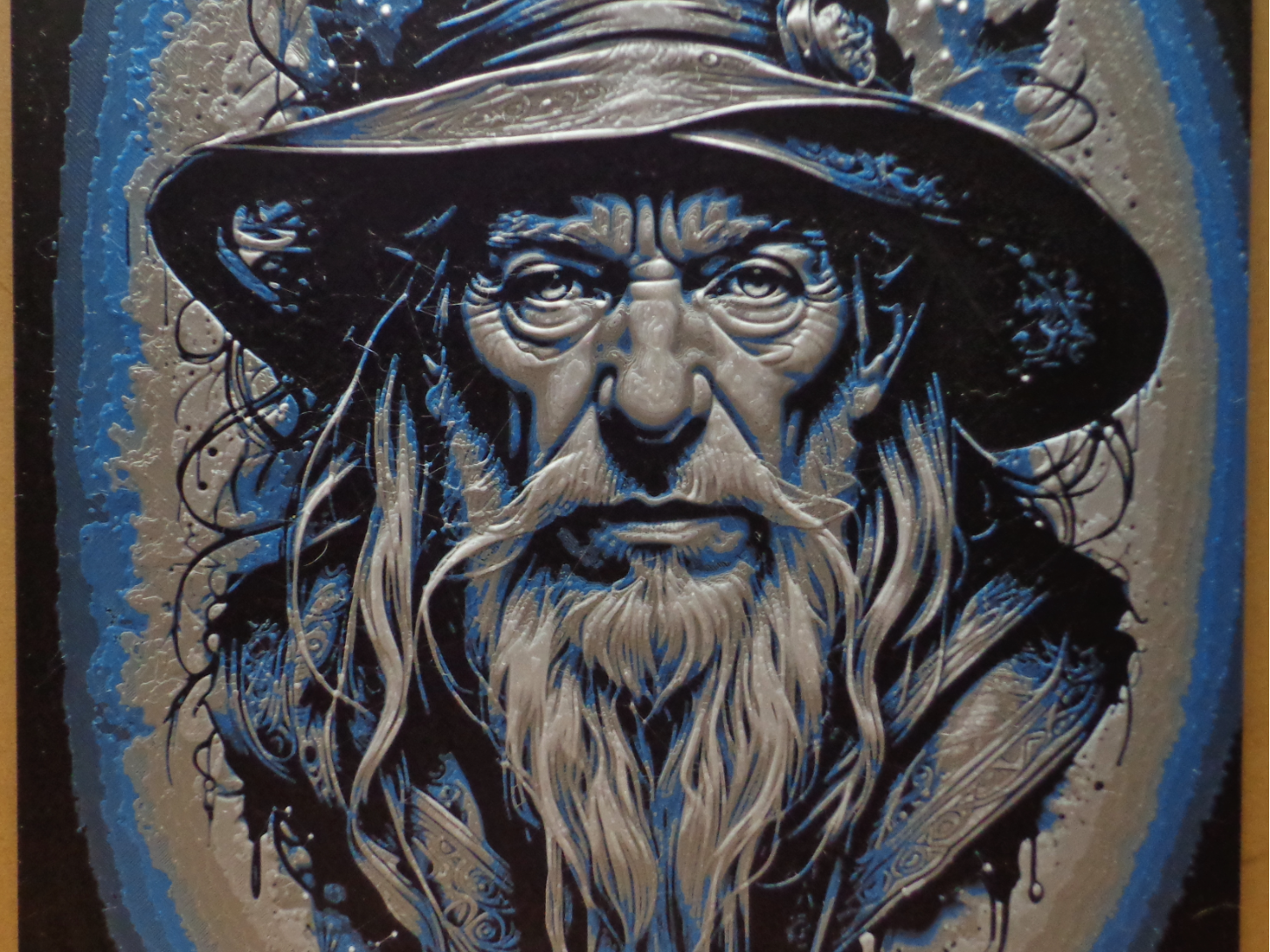 Hueforge Gandalf Lord of the Rings Fan Art