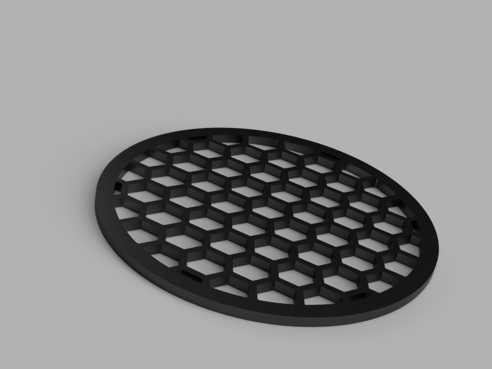 Coaster hexa