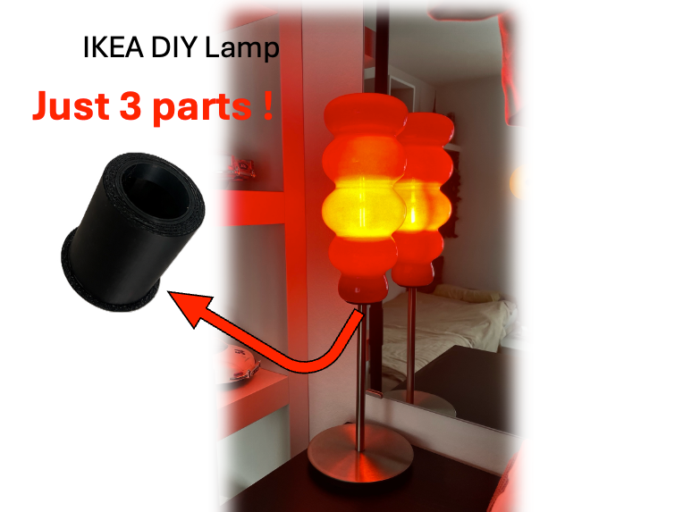 IKEA DIY Lamp (connector)