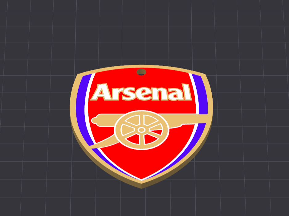 Arsenal Keychain