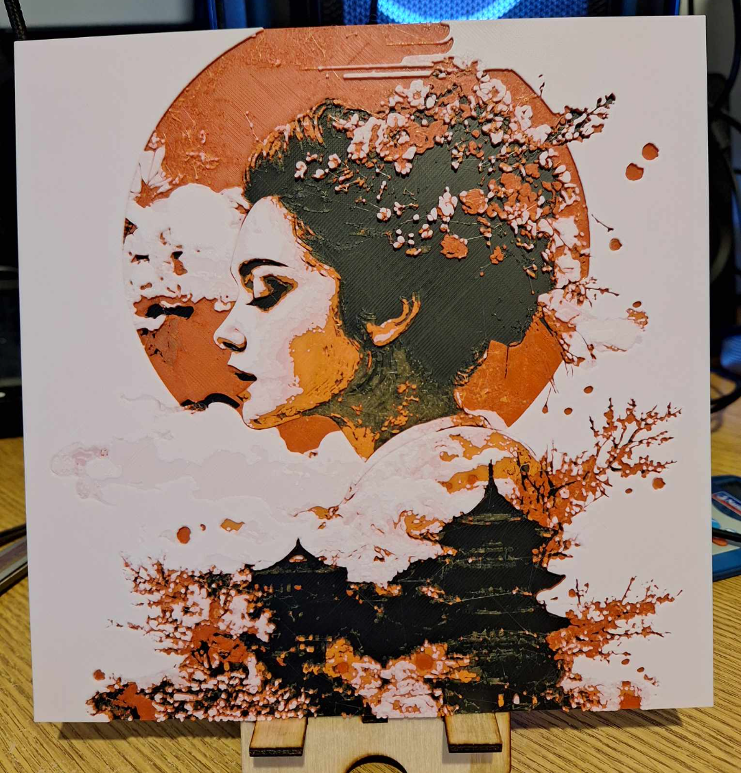 Japanese geisha Girl