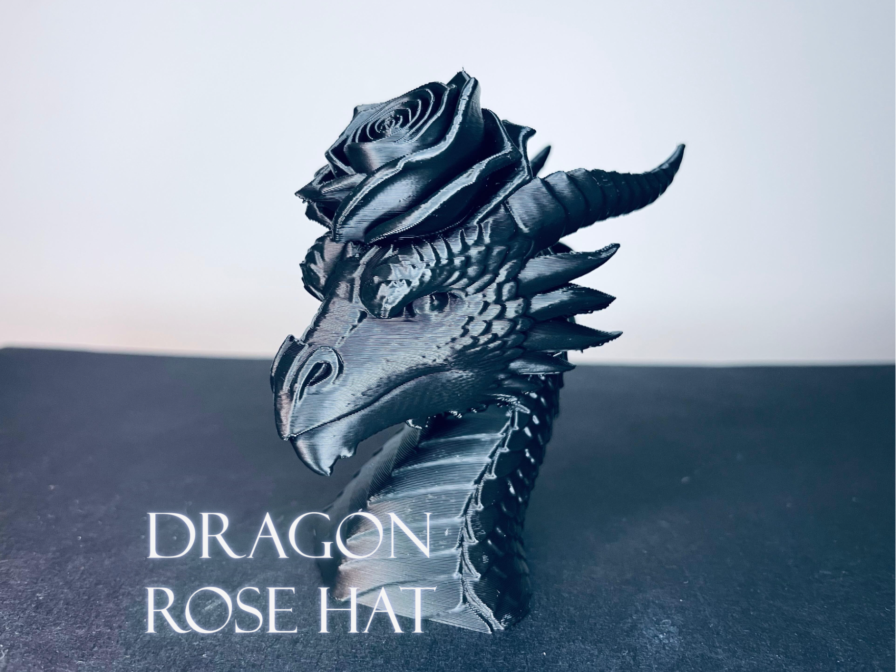 Dragon flower hat