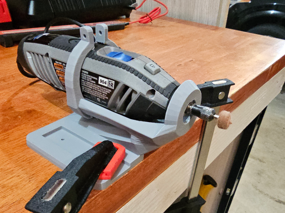 Dremel 4000 mount