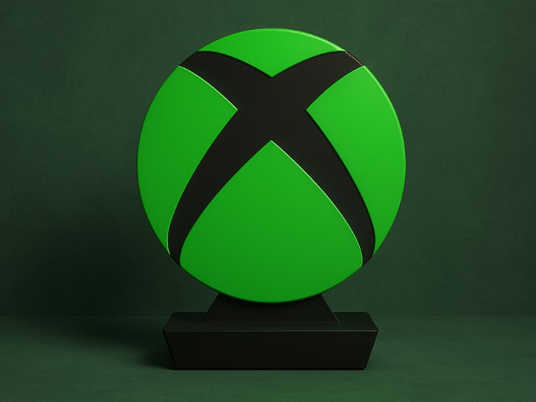 Xbox Medallion With Smooth Finish