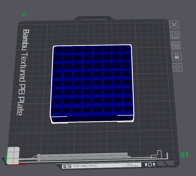 Gridfinity CNC Endmill Router Bits Storrage