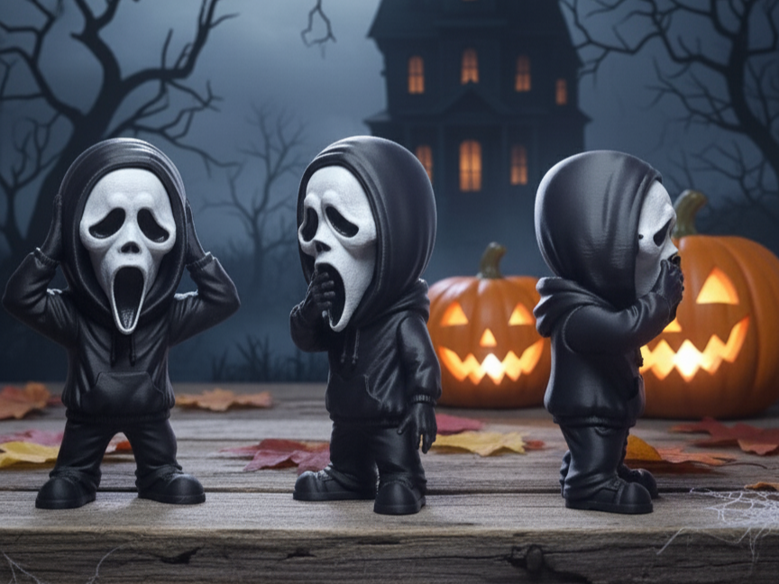 Ghostface - See,Hear, Speak No Evil Miniatures