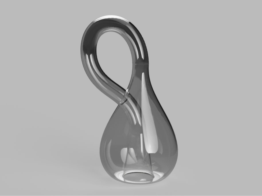 The 4D shape, a Klien bottle