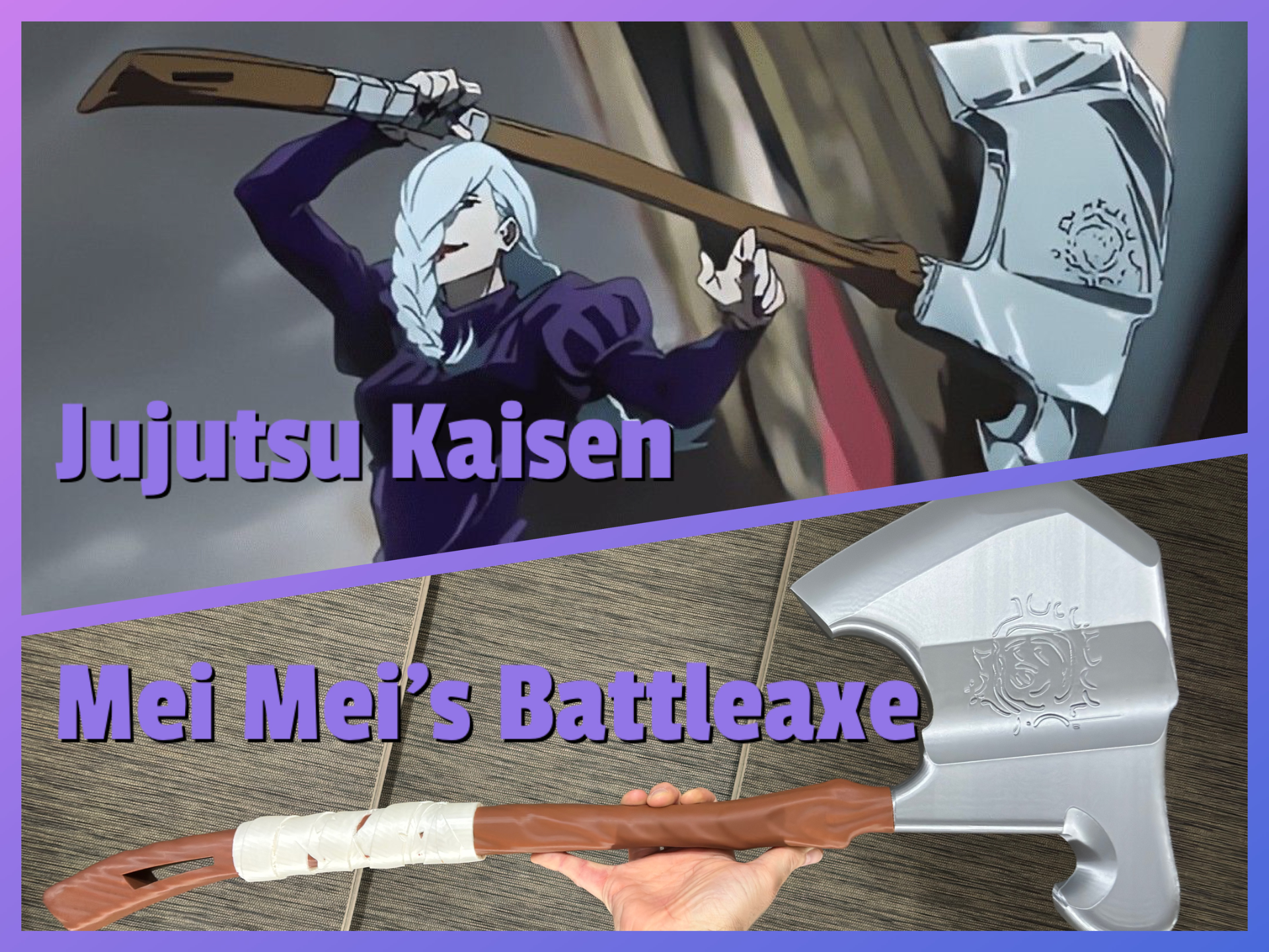 Jujutsu Kaisen Mai Mei's Battle Axe