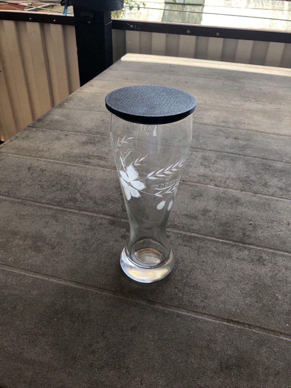 Deckel für Weizen / Weissbierglas