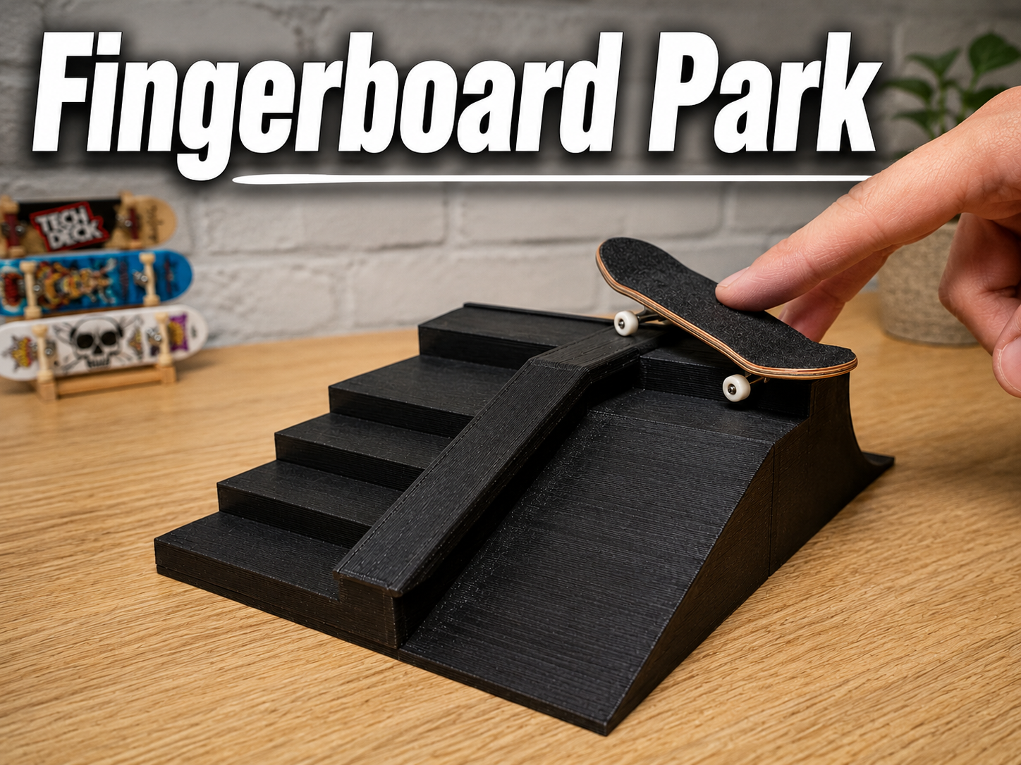Fingerboard Mini Skate Park V1