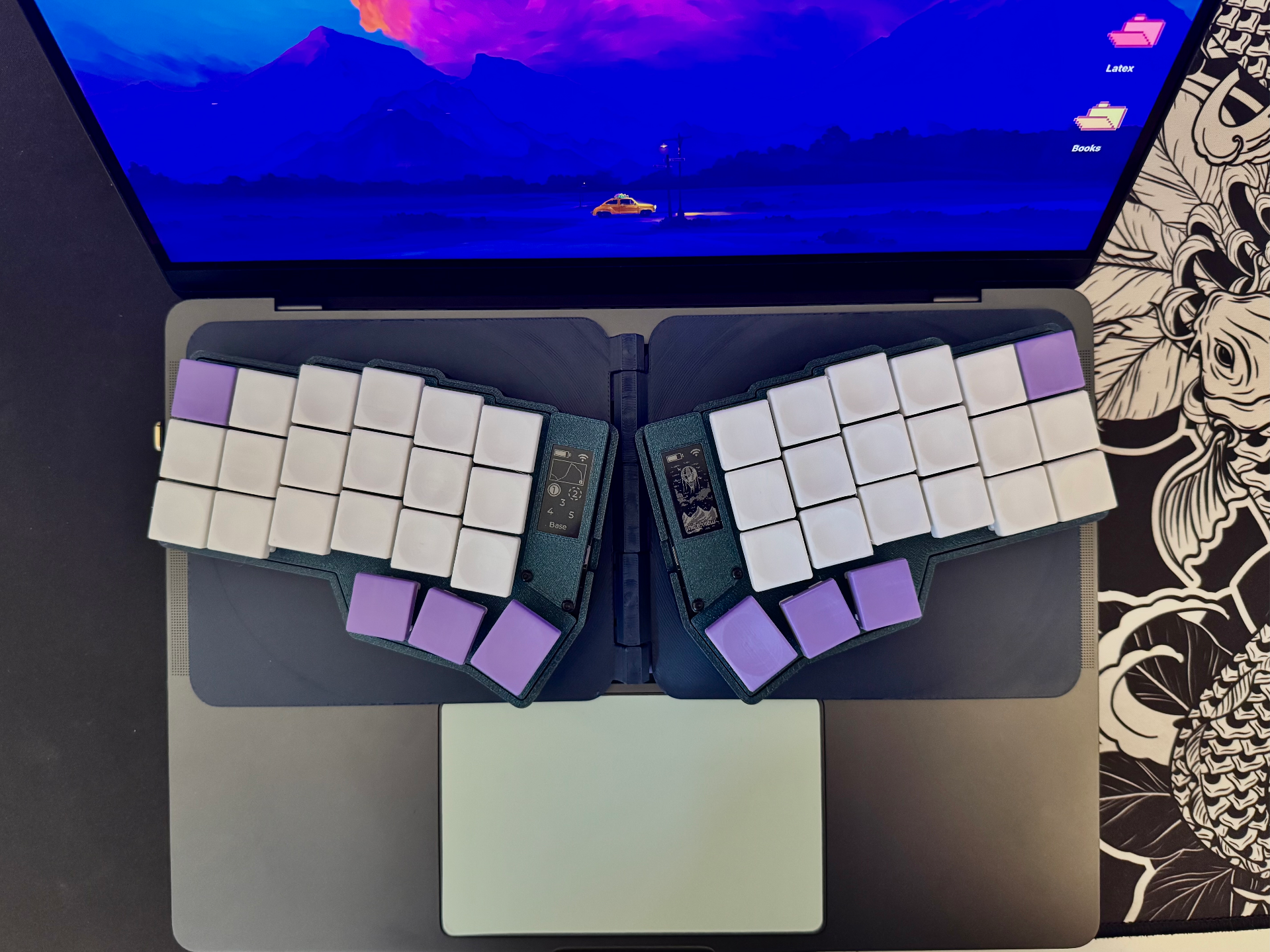 Laptop keyboard cover