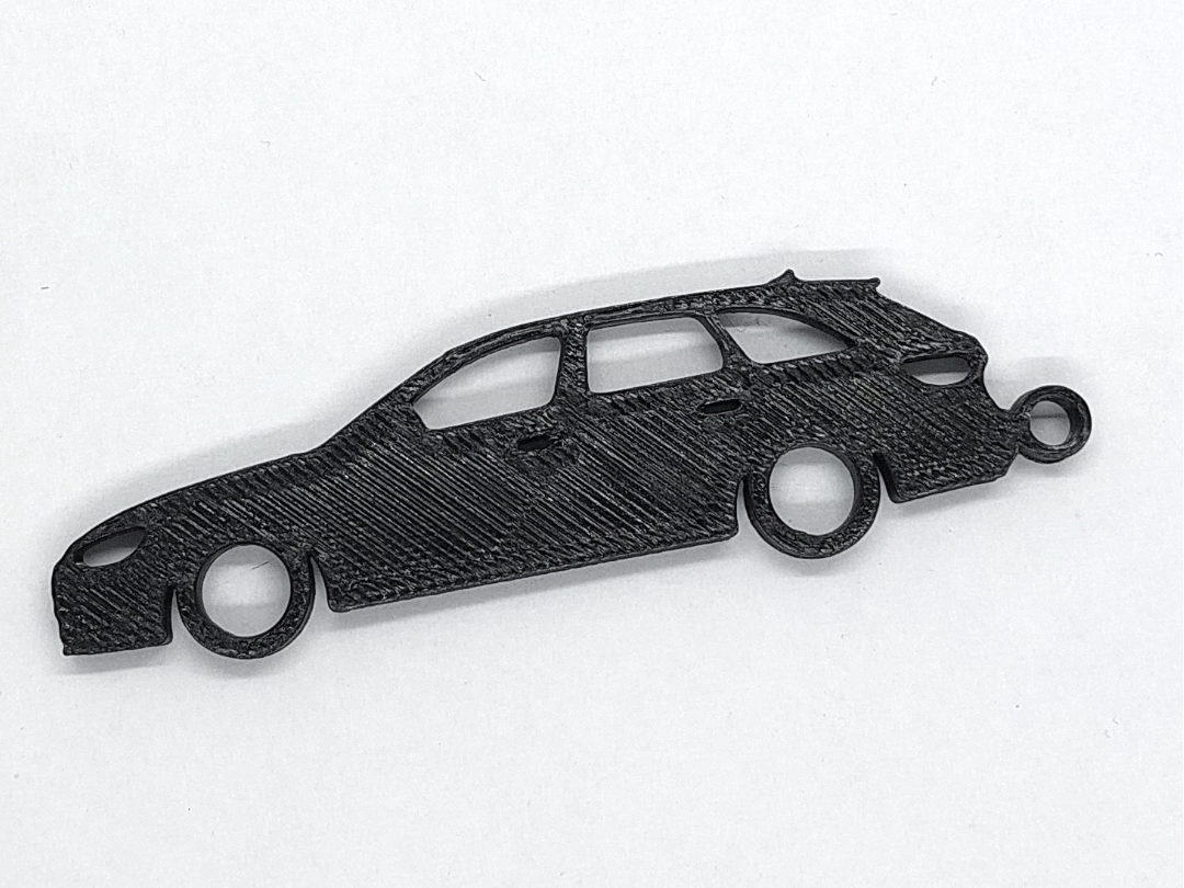 Audi A4 B9 AVANT facelift keychain