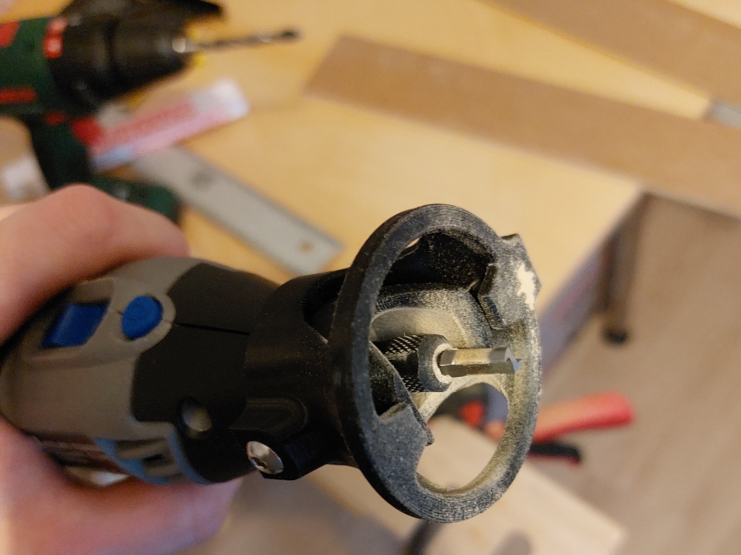 Dremel Router Attachment (Height adjustable)