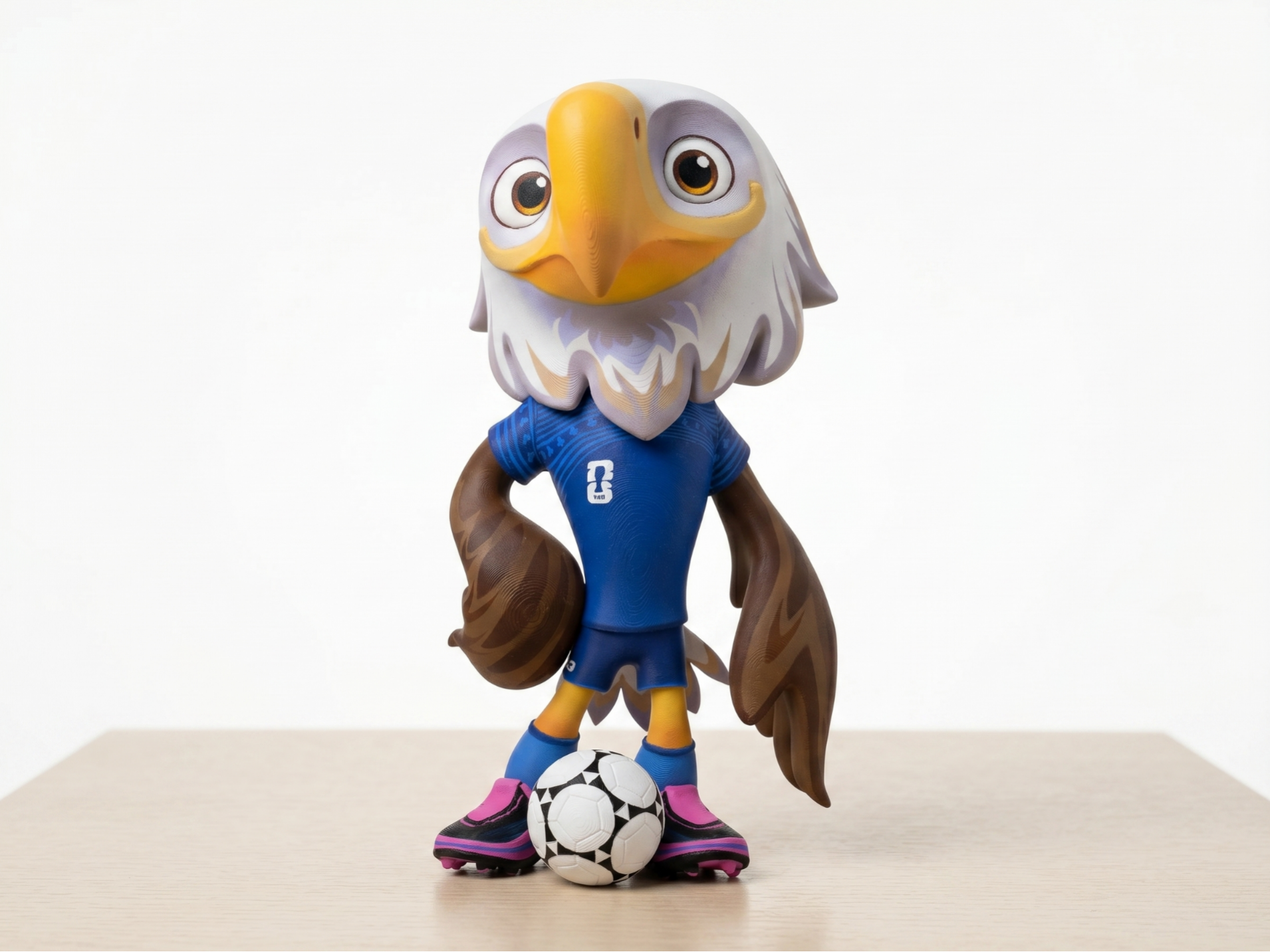 Mascote Copa do Mundo Clutch Estados Unidos EUA